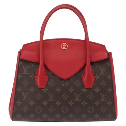Louis Vuitton Florine Monogram Canvas and Leather, Brown, Canvas, Handbag