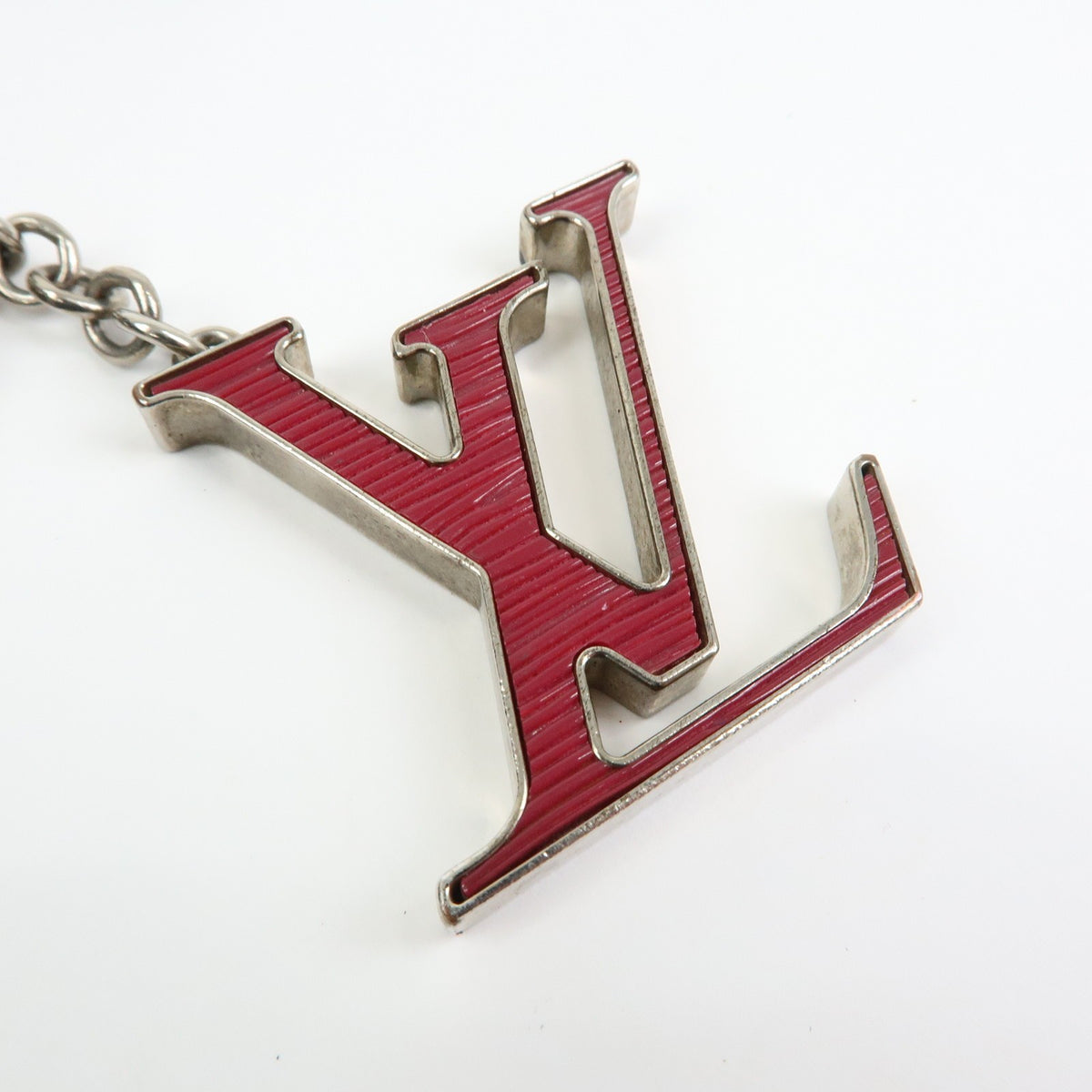 Louis Vuitton Fleur d'Epi Bag Charm Resin and Brass, Burgundy, Metal, Charm
