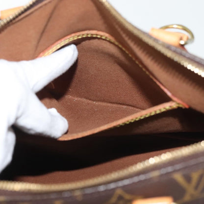 Louis Vuitton Alma Handbag Monogram Canvas, BROWN, CANVAS, Handbag