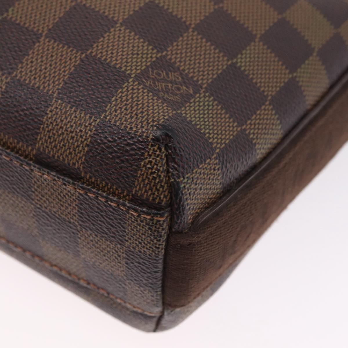 Louis Vuitton Trotteur Beaubourg Damier, Brown, Canvas, Handbag