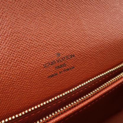 Louis Vuitton Tribeca Damier, Brown, Canvas, Handbag