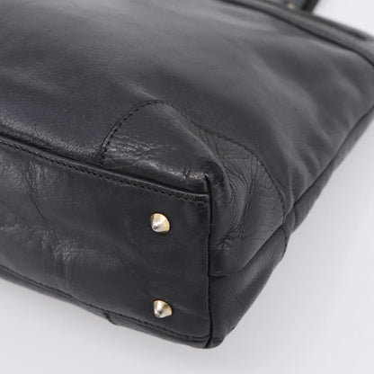 Celine Tote Leather, Black, Leather, Tote Bag
