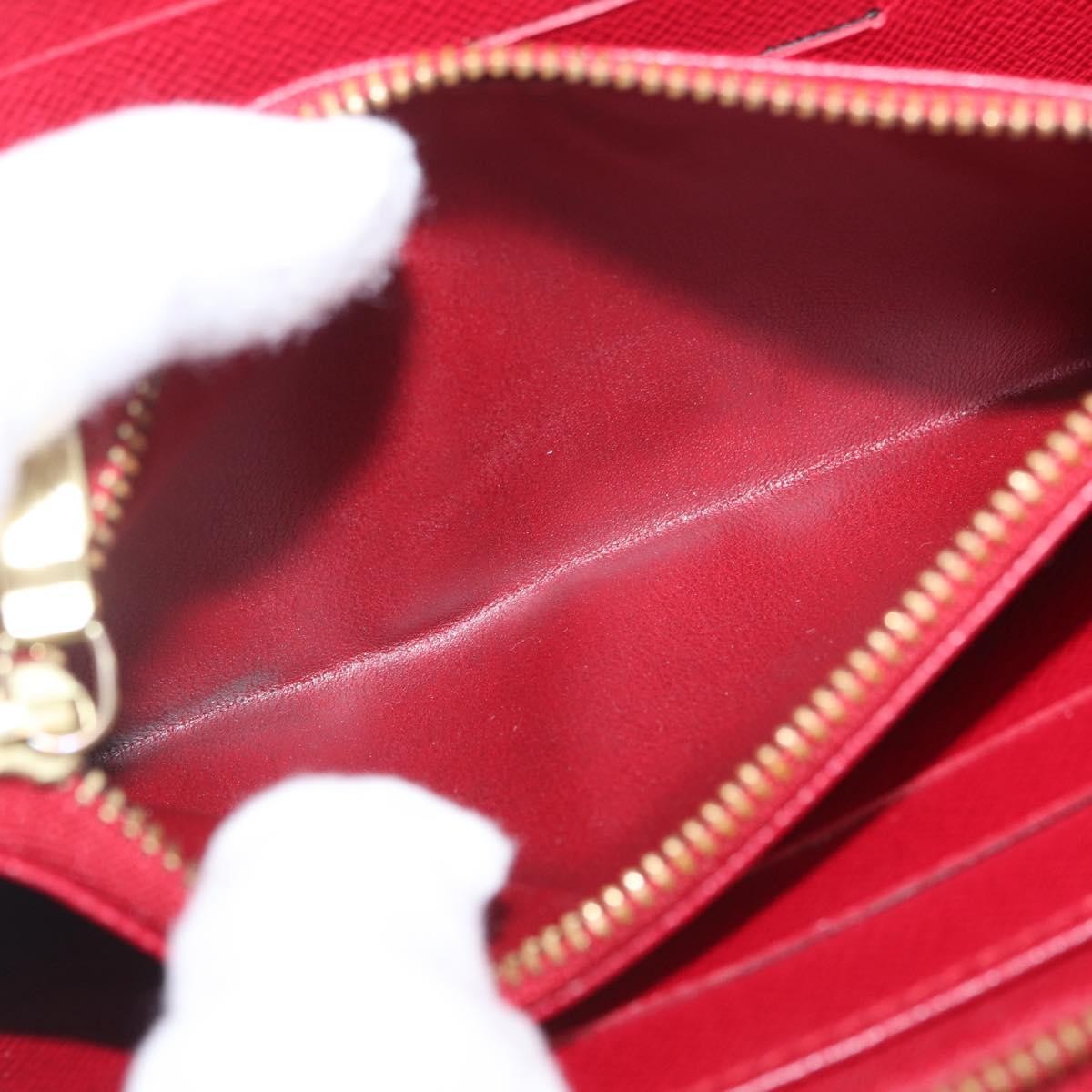 Louis Vuitton Porte-Monnaie Zippy Limited Edition Monogram Cerises, Red, Canvas, Wallet