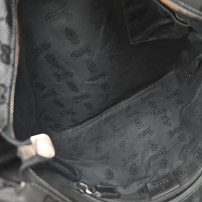 Gucci Crossbody GG Imprime, Black, Canvas, Crossbody Bag