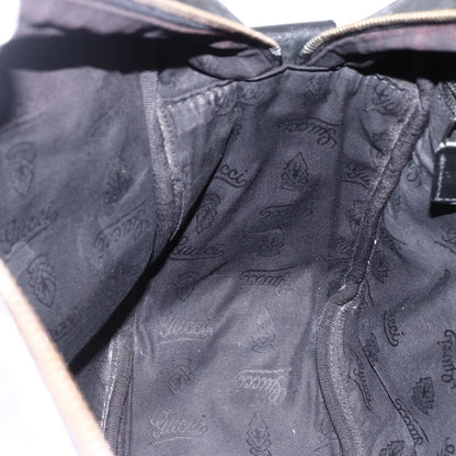 Gucci Zip Messenger GG Imprime, Black, Canvas, Handbag