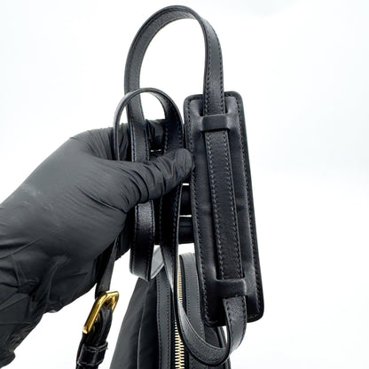 Prada Camera Tessuto, Black, Nylon, Crossbody Bag