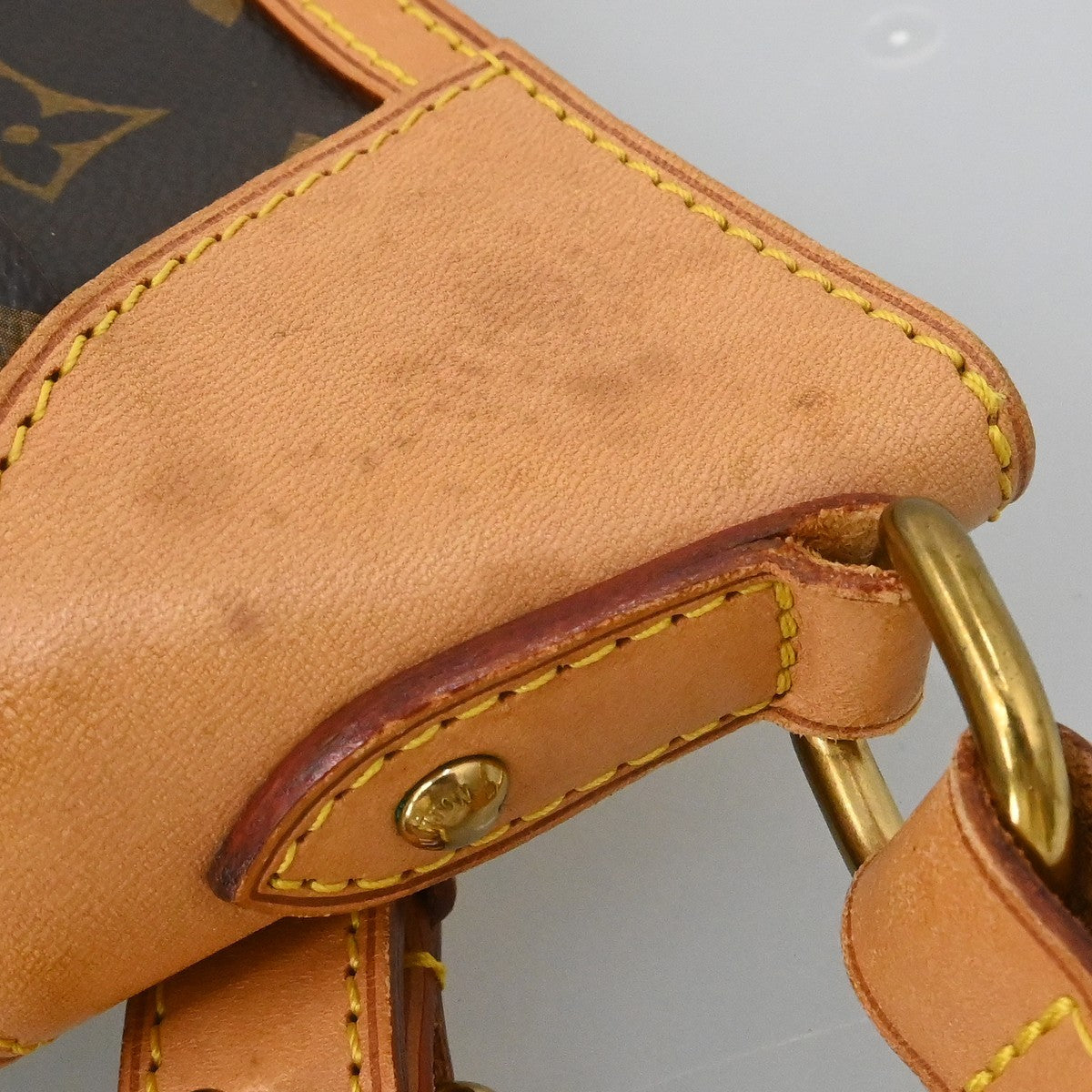 Louis Vuitton Odeon Monogram Canvas, Brown, Canvas, Handbag