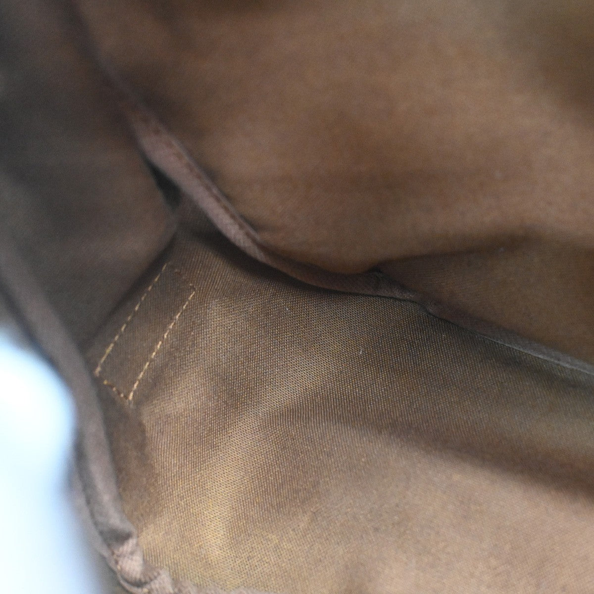 Louis Vuitton Saumur Monogram Canvas, Brown, Canvas, Shoulder Bag