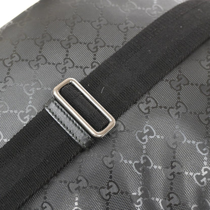 Gucci Crossbody GG Imprime, Black, Canvas, Crossbody Bag