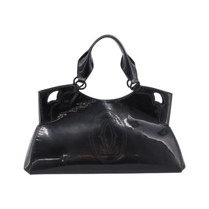 Cartier Marcello Patent leather, Black, Patent Leather, Handbag