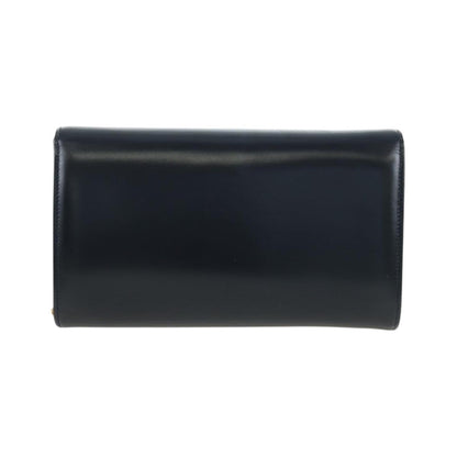 Cartier Sapphire Line Leather, Navy, Leather, Shoulder Bag