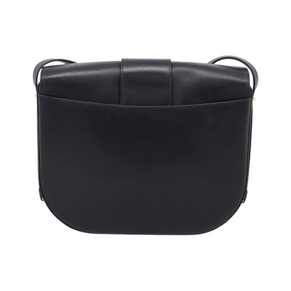 Cartier Sapphire Line Leather, Black, Leather, Shoulder Bag