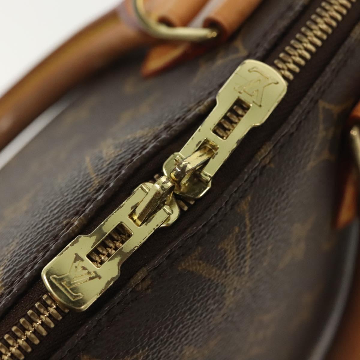 Louis Vuitton Alma Handbag Monogram Canvas, BROWN, CANVAS, Handbag