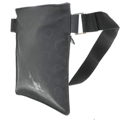 Celine Macadam waist Nylon, Black, Canvas, Backpack