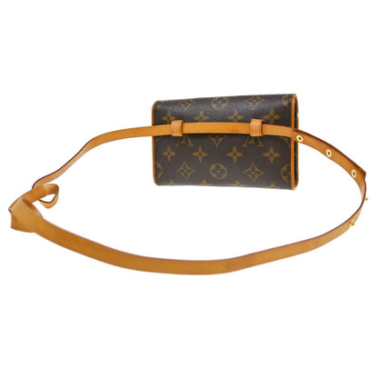 Louis Vuitton Florentine Monogram, Brown, Canvas, Clutch