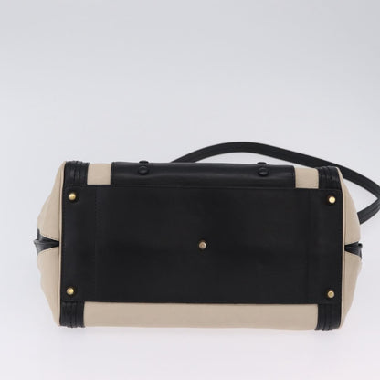 Chloe Alice Satchel Leather, Black, Leather, Handbag