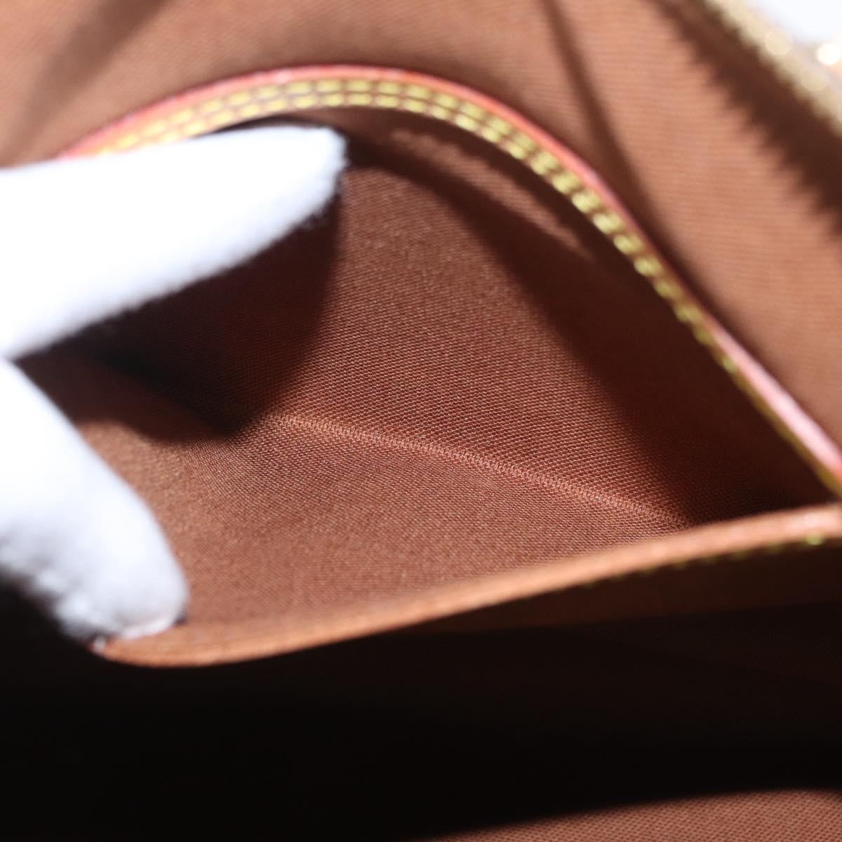 Louis Vuitton Alma Monogram Canvas, Brown, Canvas, Handbag