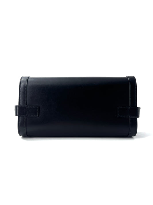 Balmain B-Buzz Leather, BLACK, LEATHER, Handbag