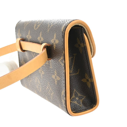 Louis Vuitton Florentine Waist Monogram Canvas, Brown, Canvas, Clutch
