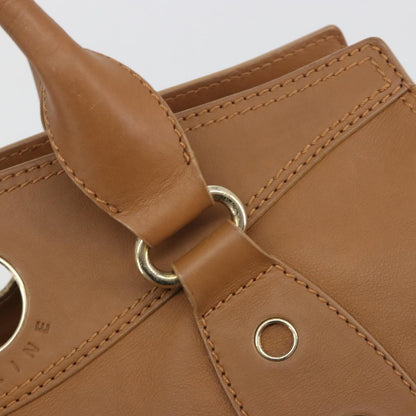 Celine Vintage Leather, Brown, Leather, Handbag