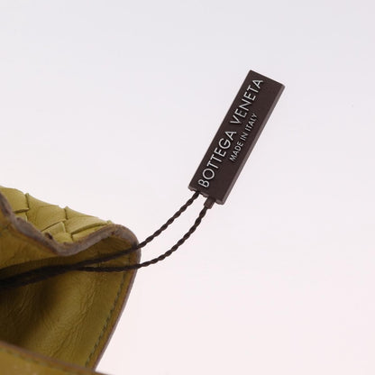 Bottega Veneta Belted Intrecciato Nappa, Yellow, Leather, Tote Bag
