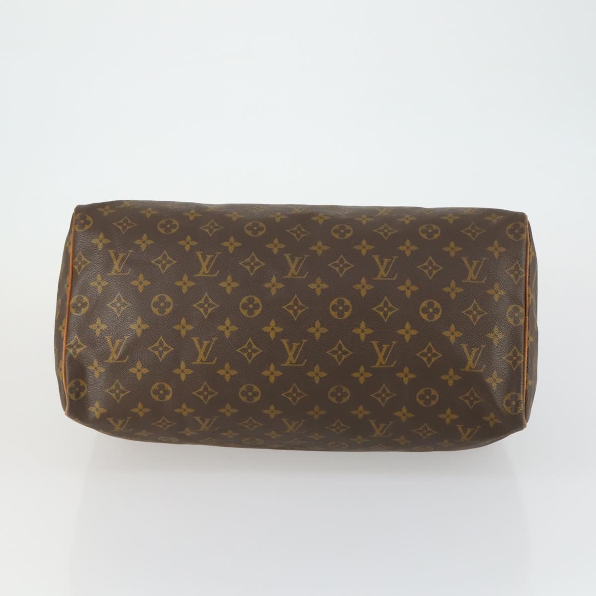 Louis Vuitton Speedy Handbag Monogram Canvas, BROWN, CANVAS, Handbag