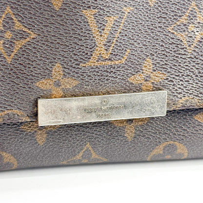 Louis Vuitton Favorite Monogram Canvas, Brown, Canvas, Handbag