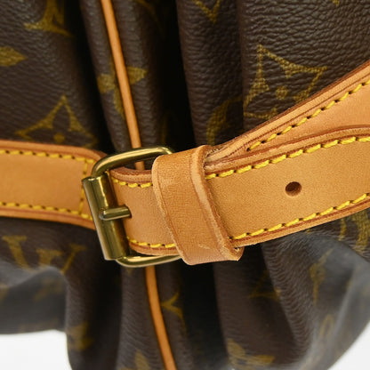 Louis Vuitton Saumur Monogram Canvas, Brown, Canvas, Shoulder Bag
