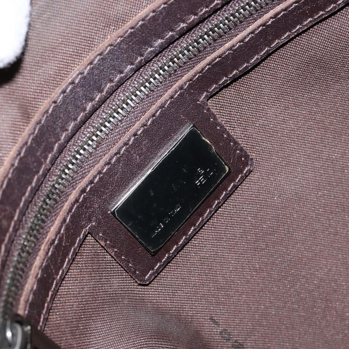 Fendi Mamma Baguette Zucca canvas, BROWN, CANVAS, Handbag