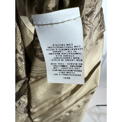 ALBERTA FERRETTI Pleated Silk Dress