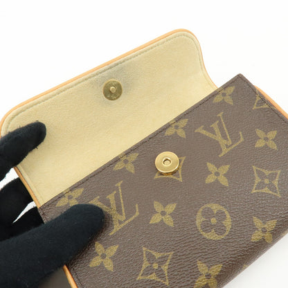 Louis Vuitton Florentine Waist Monogram Canvas, Brown, Canvas, Handbag