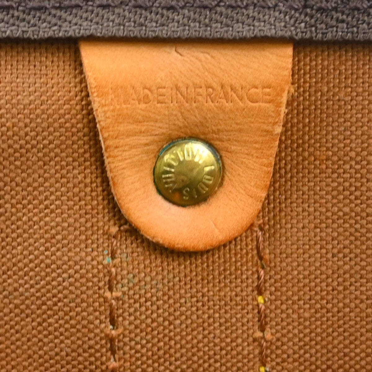 Louis Vuitton Keepall Monogram Canvas, Brown, Canvas, Travel Bag