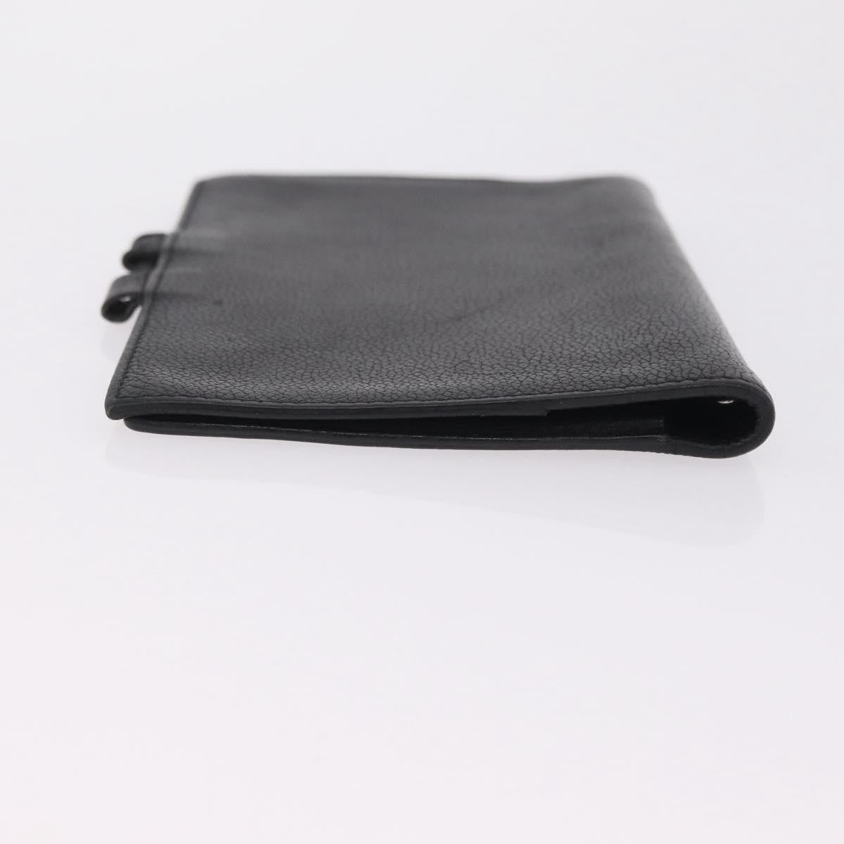 Hermes Vision Agenda Cover Leather, Black, Leather, Briefcase
