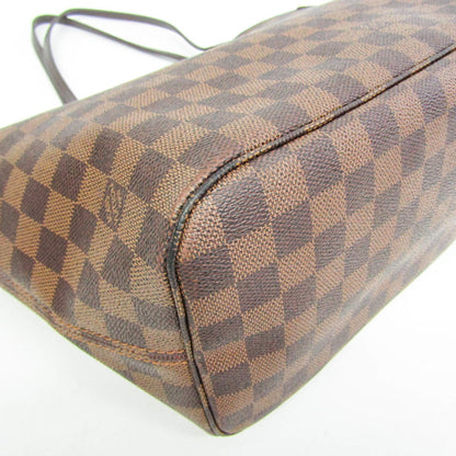 Louis Vuitton Neverfull Damier, Brown, Canvas, Tote Bag