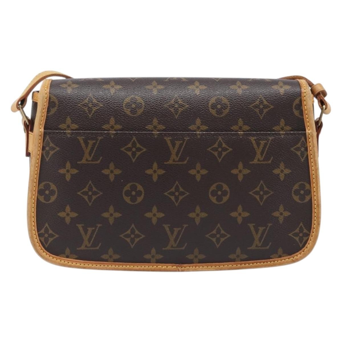 Louis Vuitton Sologne Monogram Canvas, Brown, Canvas, Handbag