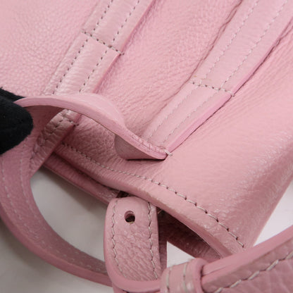 Balenciaga Everyday 2.0 North South Leather, Pink, Leather, Tote Bag