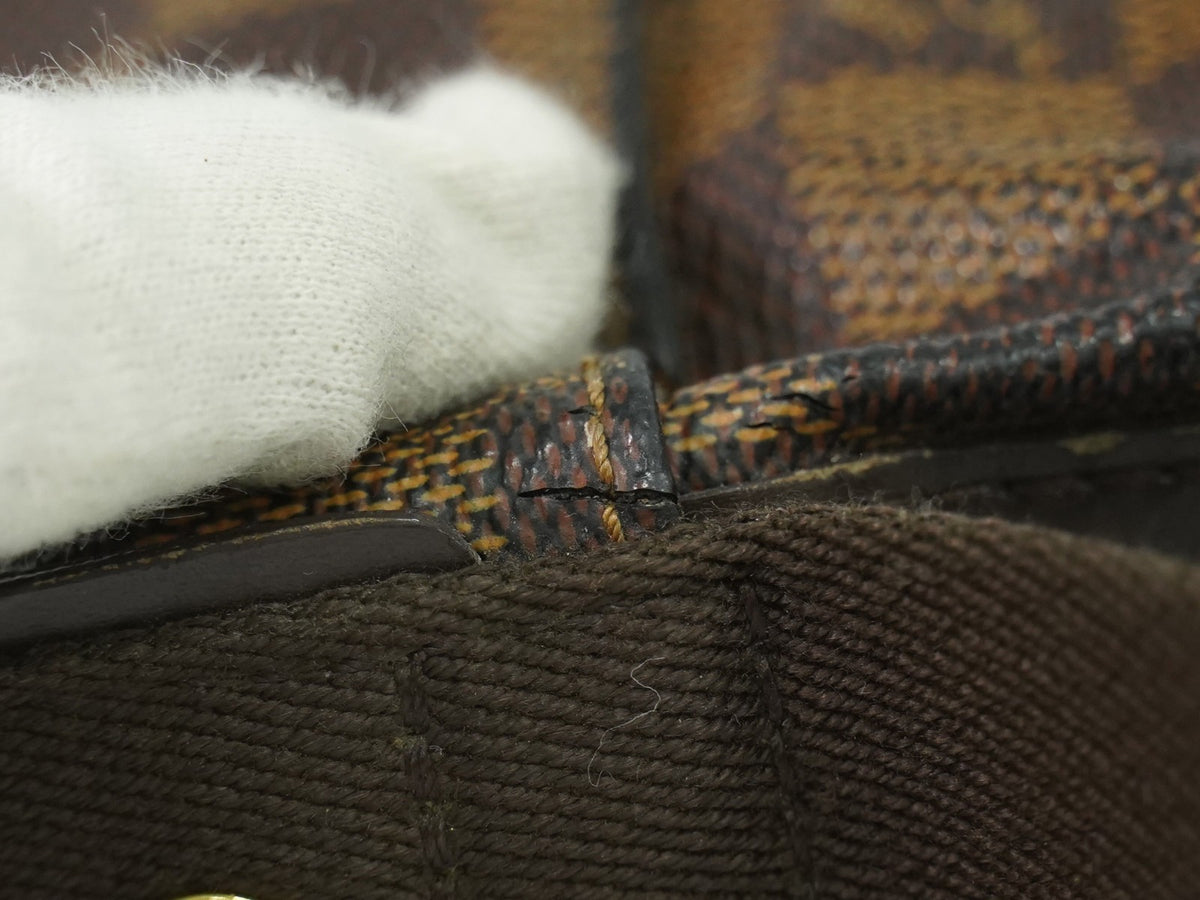Louis Vuitton Trotteur Beaubourg Damier, Brown, Canvas, Handbag