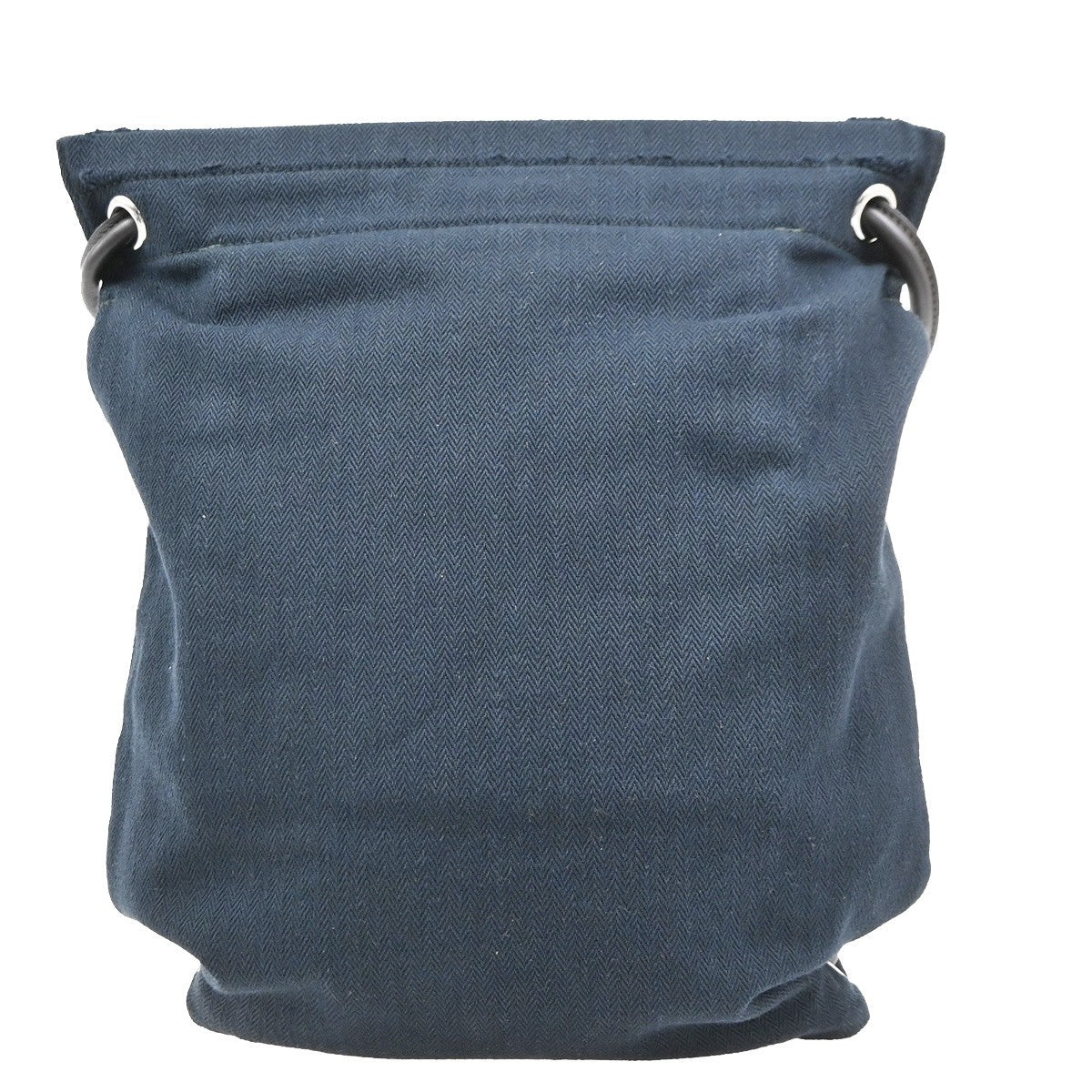Hermes Maline Toile, Blue, Canvas, Backpack