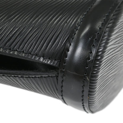 Louis Vuitton Saint Jacques Epi Leather, Black, Leather, Handbag