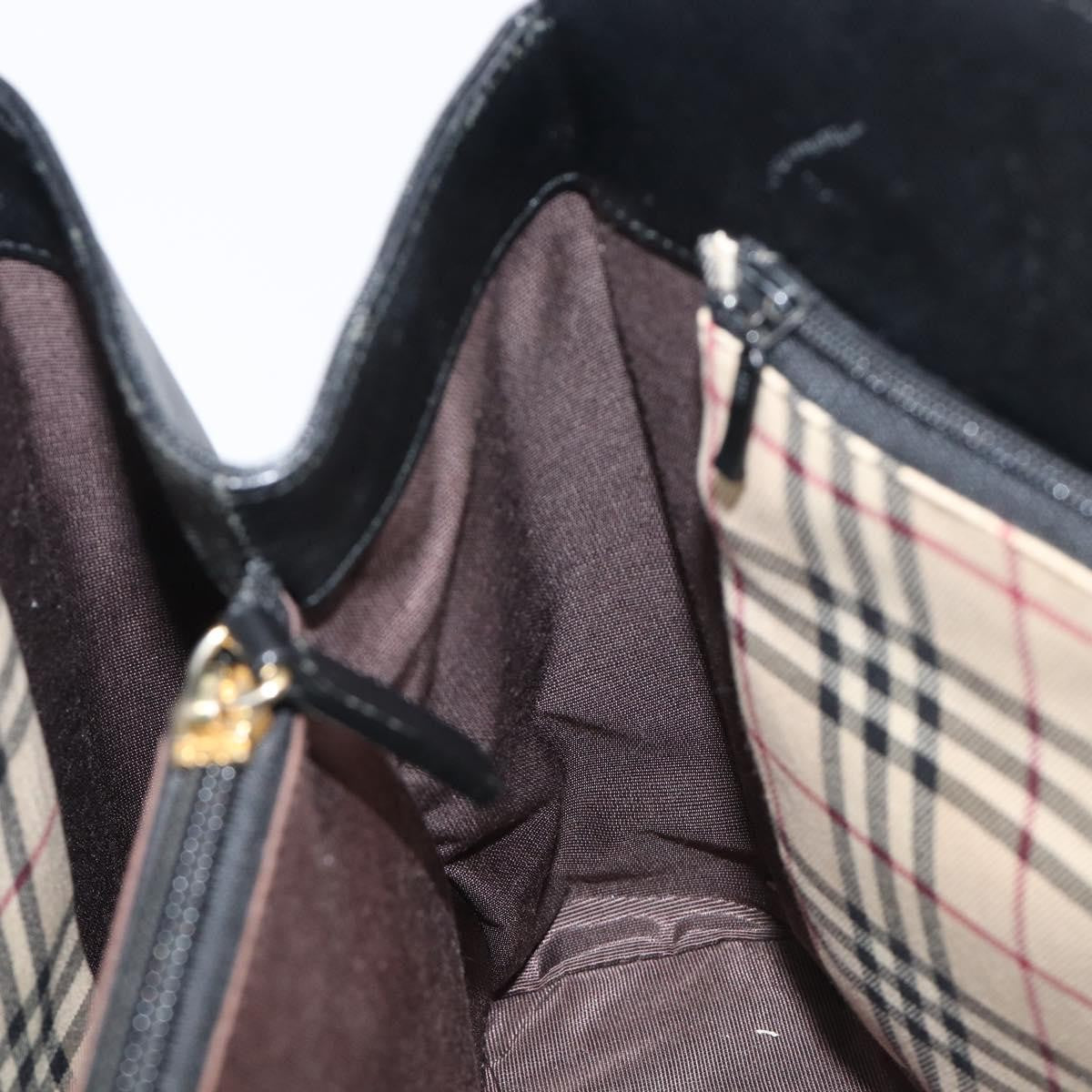 Burberry Handbag Leather, Black, Leather, Handbag