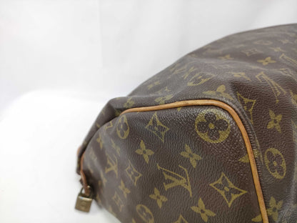 Louis Vuitton Speedy Monogram, Brown, Canvas, Handbag