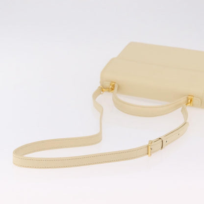 Valentino Garavani Vintage Leather, Beige, Leather, Shoulder Bag