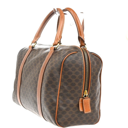 Celine Macadam Macadam with leather, Brown, PVC, Handbag