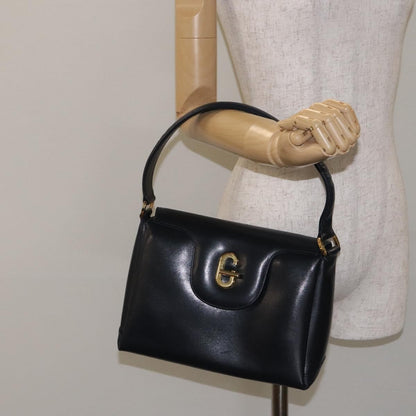 Gucci D-Ring leather, Navy, Leather, Handbag