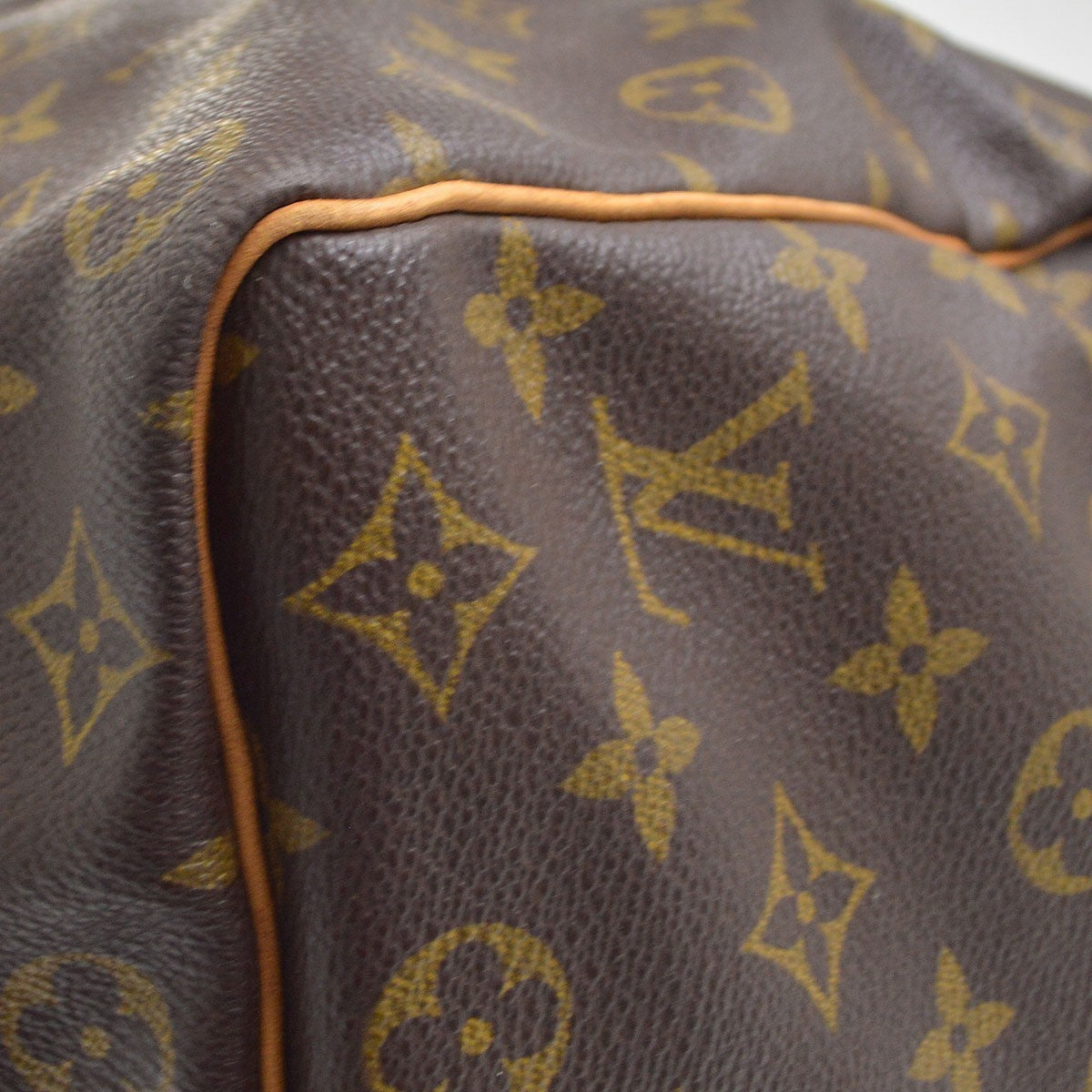 Louis Vuitton Keepall Monogram Canvas, Brown, Canvas, Travel Bag
