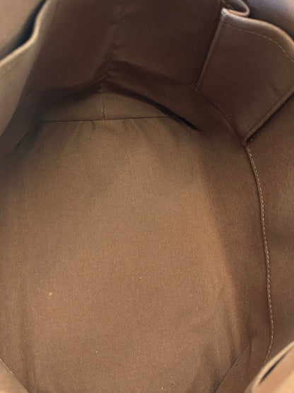 Louis Vuitton Palermo Monogram Canvas, Brown, Canvas, Handbag