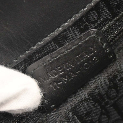 Christian Dior Vintage Street Chic Columbus Canvas, Black, Canvas, Shoulder Bag