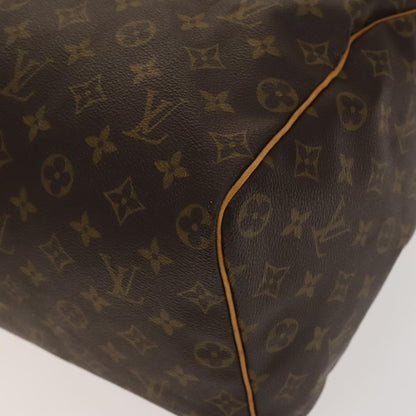 Louis Vuitton Speedy Handbag Monogram Canvas, BROWN, CANVAS, Handbag