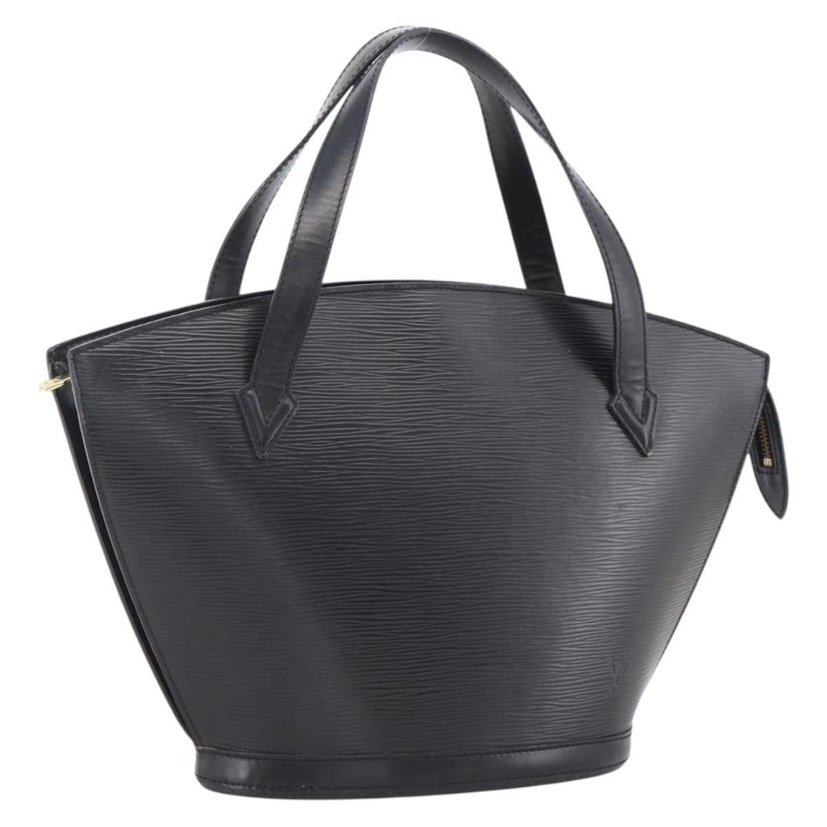 Louis Vuitton Saint Jacques NM Epi Leather, Black, Leather, Handbag