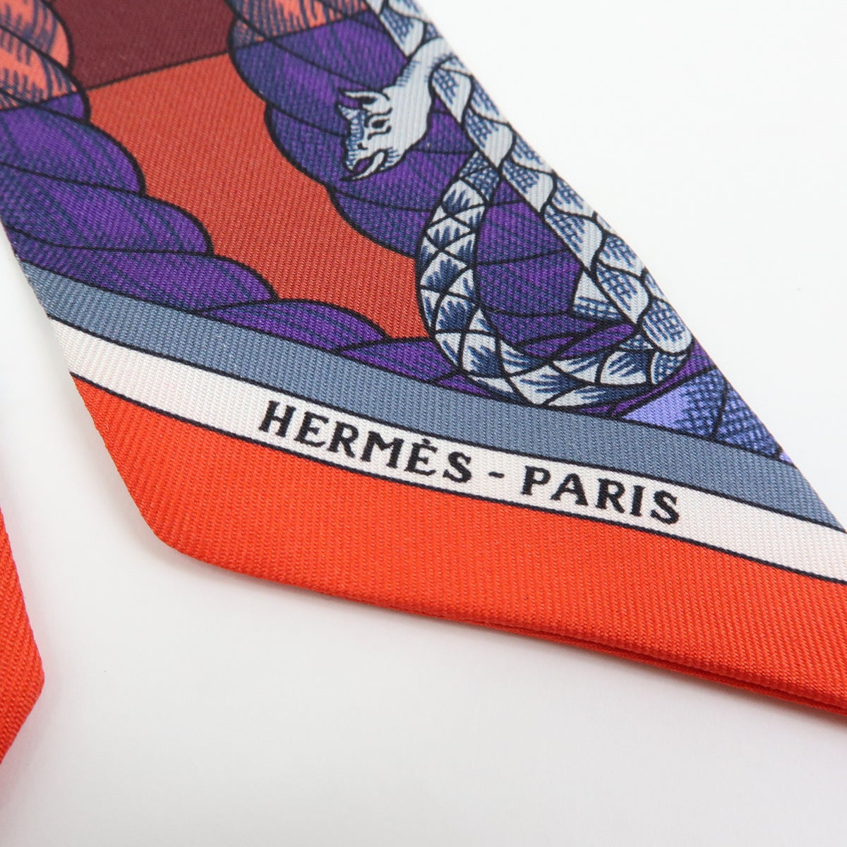 Hermes TWILLY SCARF Silk, Multicolour, Silk, Scarf